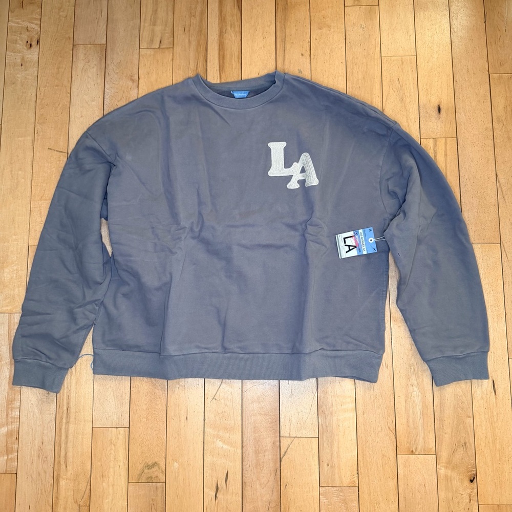 LIFTED ANCHORS OLIVER CREWNECK FADED BLACK-3XL